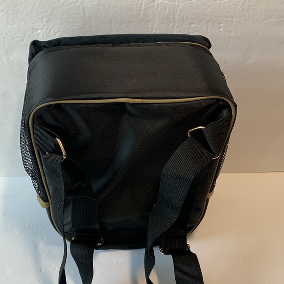 Harry Potter Backpack Black Velvet Insulated Mini Convertible Dark Arts NWT